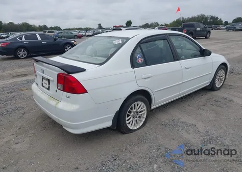2005 Honda Civic Lx z USA, uszkodzony, nr VIN 2HGES16555H540098